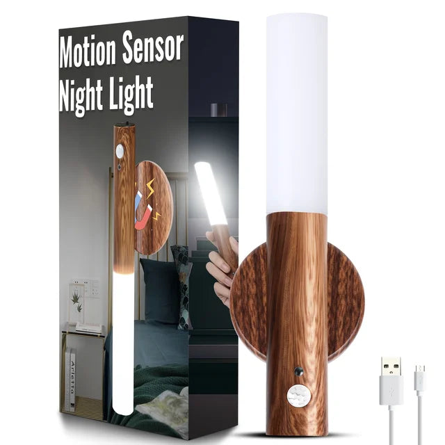 Wood Motion Sensor Light