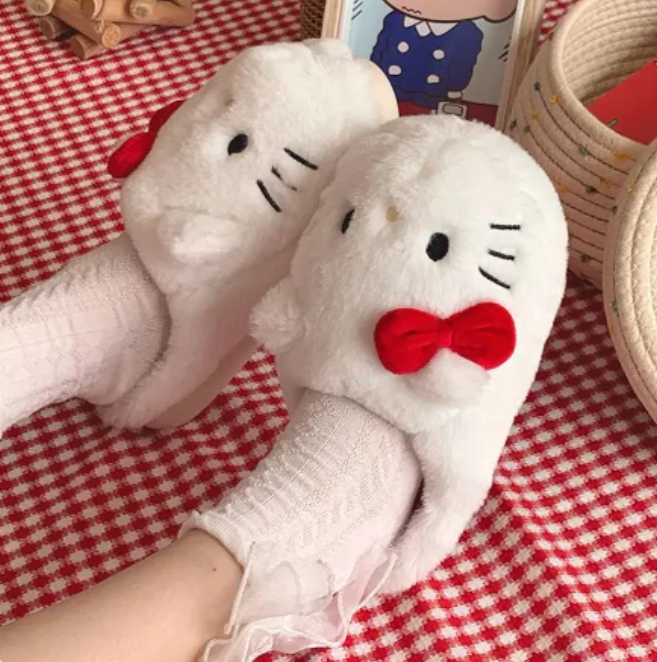 Zapatillas de peluche