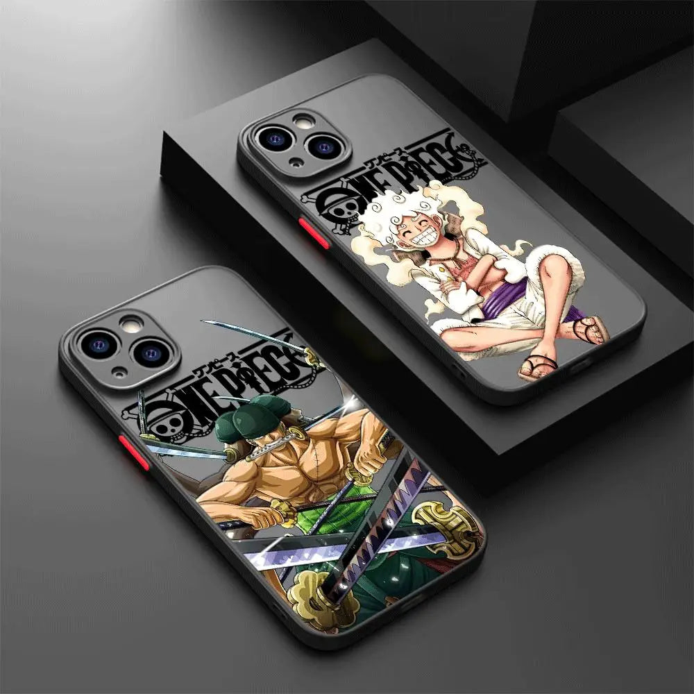 Funda de teléfono One Piece Anime para iPhone de Apple