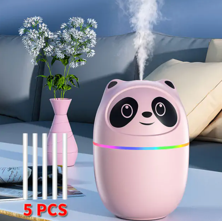 Humidificador Lindo Panda y Gato 250ml