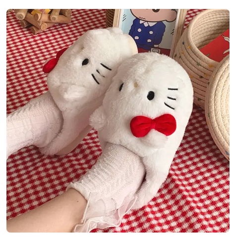 Zapatillas de peluche